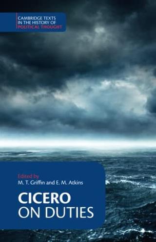 Cover of Cicero, On Duties (Cambridge University Press, 1991)